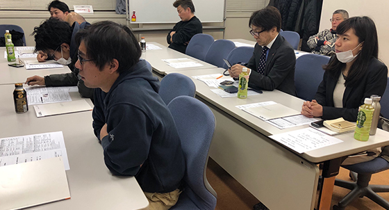団子張り(積み上げ張り)講習会2