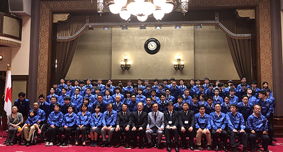 第57回技能五輪全国大会 神奈川県選手団結団式6