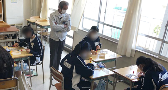ものづくりマイスター派遣事業(横浜市立神奈川中学校)実施報告2