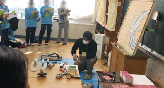 ものづくりマイスター派遣事業(茅ヶ崎市赤羽根中学校)実施報告2