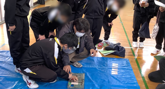 ものづくりマイスター派遣事業(茅ケ崎市立鶴嶺中学校)実施報告1