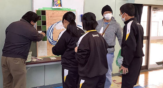 ものづくりマイスター派遣事業(茅ケ崎市立鶴嶺中学校)実施報告4