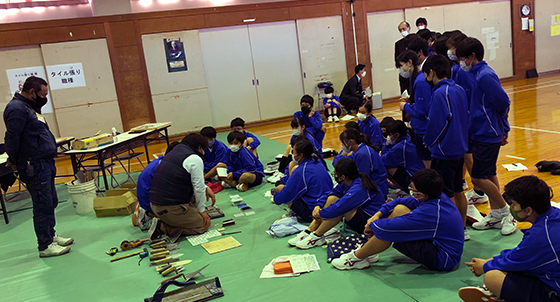 ものづくりマイスター派遣事業(横浜市立六浦中学校)実施報告3