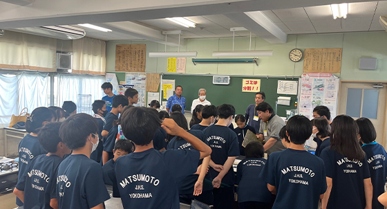 ものづくりマイスター派遣事業(横浜市立松本中学校)実施報告4