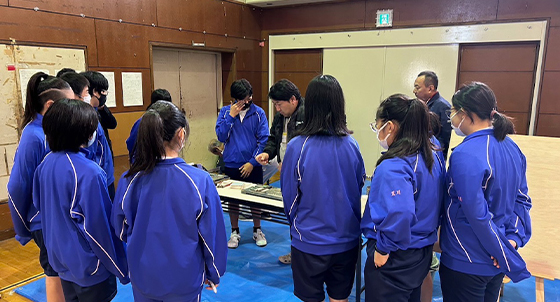 ものづくりマイスター派遣事業(横浜市立六浦中学校)実施報告2
