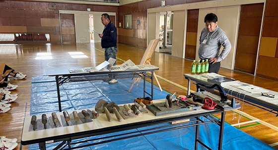 ものづくりマイスター派遣事業(横浜市立六浦中学校)実施報告1